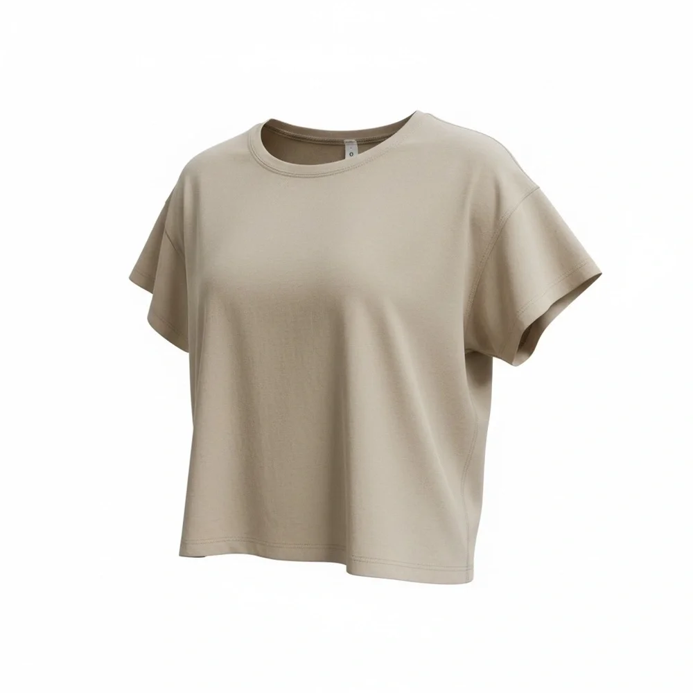 Lululemon Athletica All Yours Organic Burnout
Crop T-Shirt Size 6 - Picture 7 of 7